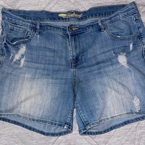 Old Navy distressed shorts